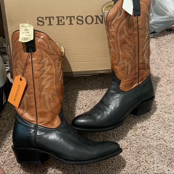 Stetson Other - Stetson Ficcini Round Toe Boots